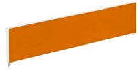 PAPERFLOW Tischtrennwand, orange 120,0 x 33,0 cm, 1 St.