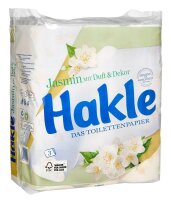 Hakle Toilettenpapier Jasmin 3-lagig, 24 Rollen