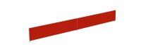 PAPERFLOW Tischtrennwand, rot 140,0 x 33,0 cm, 1 St.