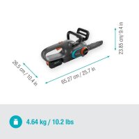 GARDENA PowerSaw Ready-To-Use Akku-Kettensäge 18,0...