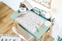 Zeller Dots Aufbewahrungsbox weiß, mit Punkten, 1 St.