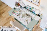 Zeller Dots Aufbewahrungsbox weiß, mit Punkten, 1 St.