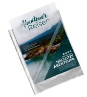 Gera-Folien Prospekthüllen DIN A4 transparent genarbt 0,05 mm, 100 St.
