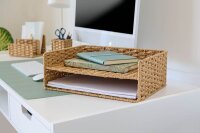 Zeller Briefablage Papiergeflecht natur DIN A4, 1 St.