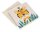 Zeller Tiger Aufbewahrungsbox beige 28,0 x 28,0 x 28,0 cm, 1 St.