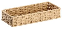 Zeller Schreibtisch-Organizer Papiergeflecht natur Papiergeflecht 11,0 x 24,0 x 4,5 cm