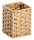 Zeller Stiftehalter Papiergeflecht natur Papiergeflecht 8,0 x 8,0 x 10,7 cm