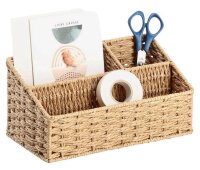 Zeller Schreibtisch-Organizer Papiergeflecht natur...