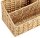 Zeller Schreibtisch-Organizer Papiergeflecht natur Papiergeflecht 3 Fächer 25,5 x 14,2 x 12,2 cm