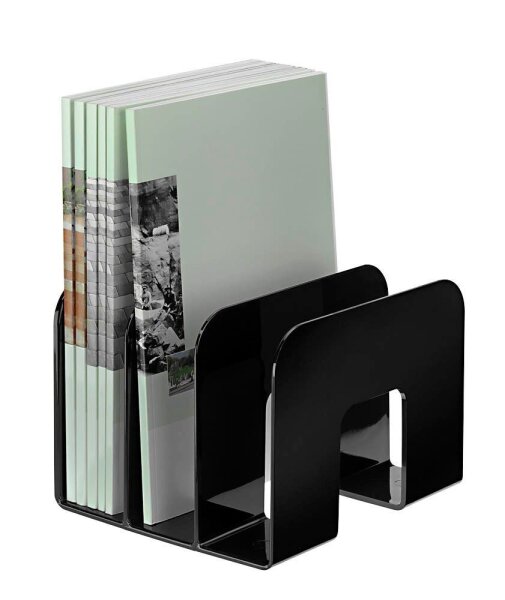 DURABLE Katalogsammler TREND schwarz 21,5 x 21,0 x 16,5 cm, 2 St.