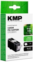 KMP  schwarz Druckerpatrone kompatibel zu Canon PGI-520 BK