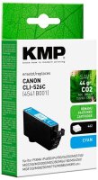 KMP  cyan Druckerpatrone kompatibel zu Canon CLI-526 C