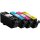 KMP  schwarz, cyan, magenta, gelb Druckerpatronen kompatibel zu Canon PGI525PGBK, CLI526C/M/Y, 4er-Set