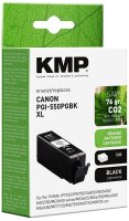 KMP  schwarz Druckerpatrone kompatibel zu Canon PGI-550...