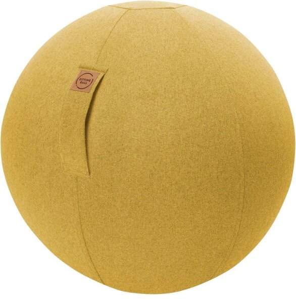 SITTING BALL FELT Sitzball senf 65,0 cm