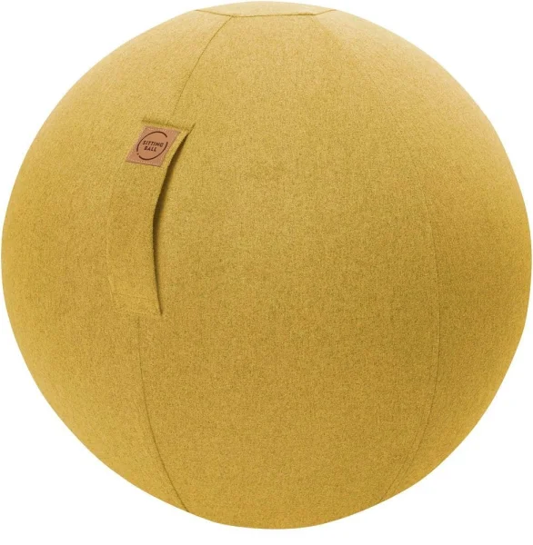 SITTING BALL FELT Sitzball senf 65,0 cm
