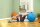 SITTING BALL MESH Sitzball blau 65,0 cm