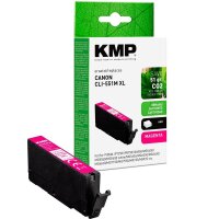 KMP  magenta Druckerpatrone kompatibel zu Canon CLI-551 XL M