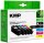 KMP  2x schwarz, cyan, magenta, gelb Druckerpatronen kompatibel zu Canon PGI-550 XL PGBK, CLI-551 XL BK/C/M/Y, 5er-Set
