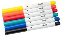 plottiX Sublimationsstifte für Schneideplotter farbsortiert, 6 St.