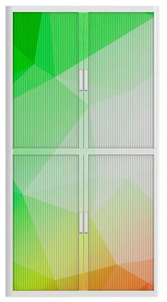 PAPERFLOW easyOffice Rollladenschrank 62210ST ohne Fachböden 110,0 x 41,5 x 204,0 cm