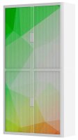PAPERFLOW easyOffice Rollladenschrank 62210ST ohne Fachböden 110,0 x 41,5 x 204,0 cm