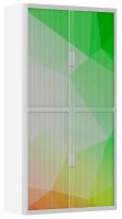 PAPERFLOW easyOffice Rollladenschrank 62210ST ohne Fachböden 110,0 x 41,5 x 204,0 cm