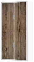 PAPERFLOW easyOffice Rollladenschrank 61876ST ohne Fachböden 110,0 x 41,5 x 204,0 cm