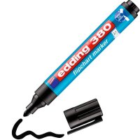 edding 380 Flipchart-Marker schwarz 1,5 - 3,0 mm, 10 St.