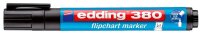 edding 380 Flipchart-Marker schwarz 1,5 - 3,0 mm, 10 St.