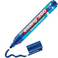edding 380 Flipchart-Marker farbsortiert 1,5 - 3,0 mm, 4 St.