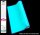 plottiX PremiumFlex Disco Bügelfolie weiß Effekt-Folie 32,0 x 50,0 cm,  1 Rolle
