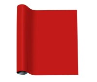 plottiX PremiumFlock Bügelfolie rot Flock-Folie 32,0...