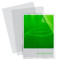100 Gera-Folien Sichthüllen DIN A4 glasklar glatt...