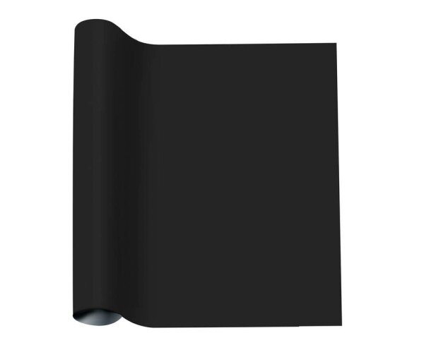 plottiX SpeedFlex Bügelfolie schwarz Flex-Folie 32,0 x 50,0 cm,  1 Rolle