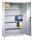 CP Stahlschrank C 2000 Acurado 9460-000 S10665 lichtgrau 4 Fachböden 120,0 x 40,0 x 195,0 cm, aufgebaut, 1 St.