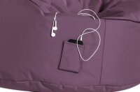 SITTING POINT Swing SCUBA® Sitzsack aubergine