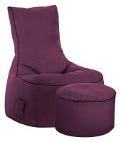 SITTING POINT Swing SCUBA® Sitzsack aubergine