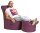 SITTING POINT Swing SCUBA® Sitzsack aubergine