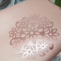 plottiX SpeedFlex Metallic Bügelfolie rosa Flex-Folie 32,0 x 50,0 cm,  1 Rolle
