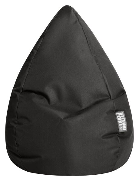 SITTING POINT BeanBag BRAVA® L Sitzsack schwarz