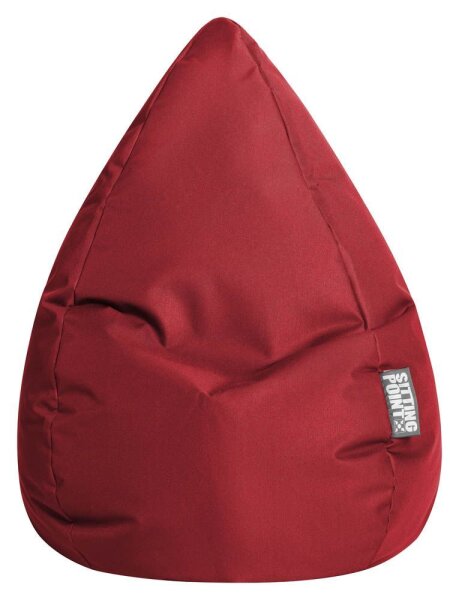 SITTING POINT BeanBag BRAVA® L Sitzsack rot