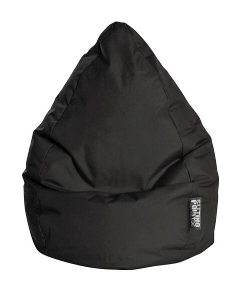 SITTING POINT BeanBag BRAVA® XXL Sitzsack schwarz