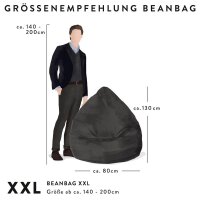 SITTING POINT BeanBag BRAVA® XXL Sitzsack beige