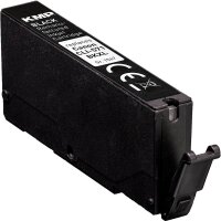 KMP  schwarz Druckerpatrone kompatibel zu Canon CLI-571 XL BK