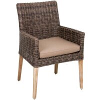 Garden Pleasure Sitzgruppe NORVELL/PUEBLO braun, natur...