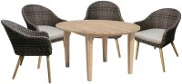 Garden Pleasure Sitzgruppe PUEBLO/ ARVADA taupe, natur...