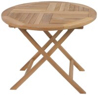 Garden Pleasure Sitzgruppe SOLO, natur Holz, 3-teilig