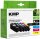 KMP  pigmentschwarz, schwarz, cyan, magenta, gelb Druckerpatronen kompatibel zu Canon PGI-570XL PGBK, CLI-571XL  BK/C/M/Y , 5er-Set