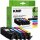 KMP  1x pigmentschwarz, 1x schwarz, 1x cyan, 1x magenta, 1x gelb Druckerpatronen kompatibel zu Canon PGI-580XXL PGBK, CLI 581XXL BK/C/M/Y, 5er-Set